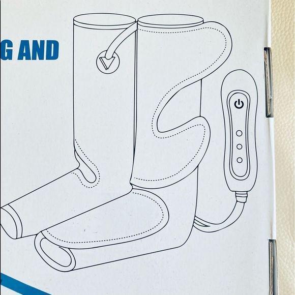 Aquapro Air Compression Leg and Foot Massager - Picture 2 of 7